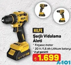 HİLFE ŞARJLI VİDALAMA ALETİ